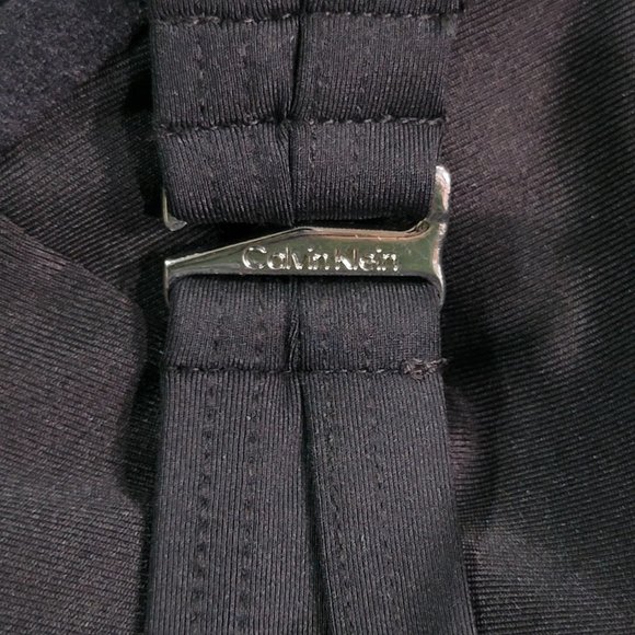 Calvin Klein womens Twist Underwire Bikini Swimsuit Top Sz M - Picture 5 of 6